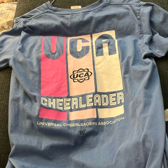 Blue UCA Cheerleader T-Shirt - Picture 2 of 2